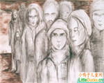 捷克儿童绘画作品纪念受害者