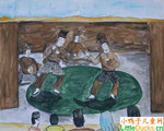 汶莱儿童绘画作品功