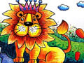 儿童绘画作品狮子王