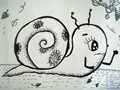 儿童画作品欣赏小蜗