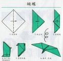 蝴蝶的手工折纸方法