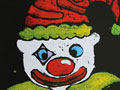 儿童版画作品欣赏:快乐的小丑