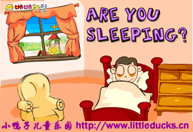 <font color='#FF0000'>英文童谣FLASH Are you sleeping</font>