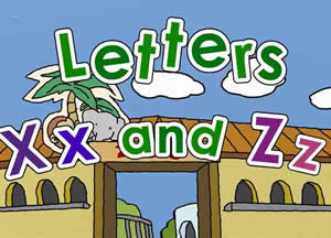 幼儿学英语字母儿歌letterX an