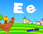 幼儿学英语字母儿歌letter E视频下载