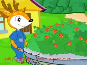 童话故事小鹿的玫瑰花视频下载