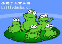 英文童谣Five Funny Frogs 视频下载
