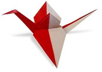 儿童折纸大全:三种千纸鹤的折