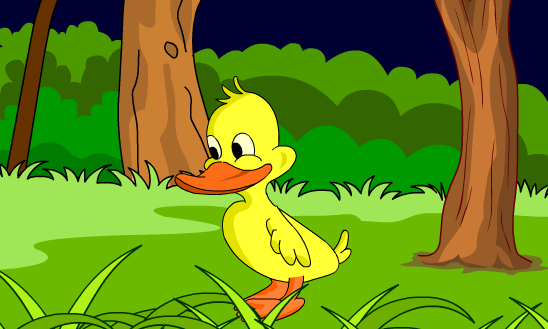 童话故事动画片小鸭