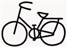 教你如何画自行车 简