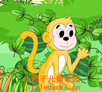 儿童故事视频大全:小猴吃瓜果