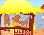 寓言故事动画片牛栏里的鹿