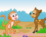 童话故事动画片猴子
