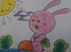 儿童美术作品儿童画